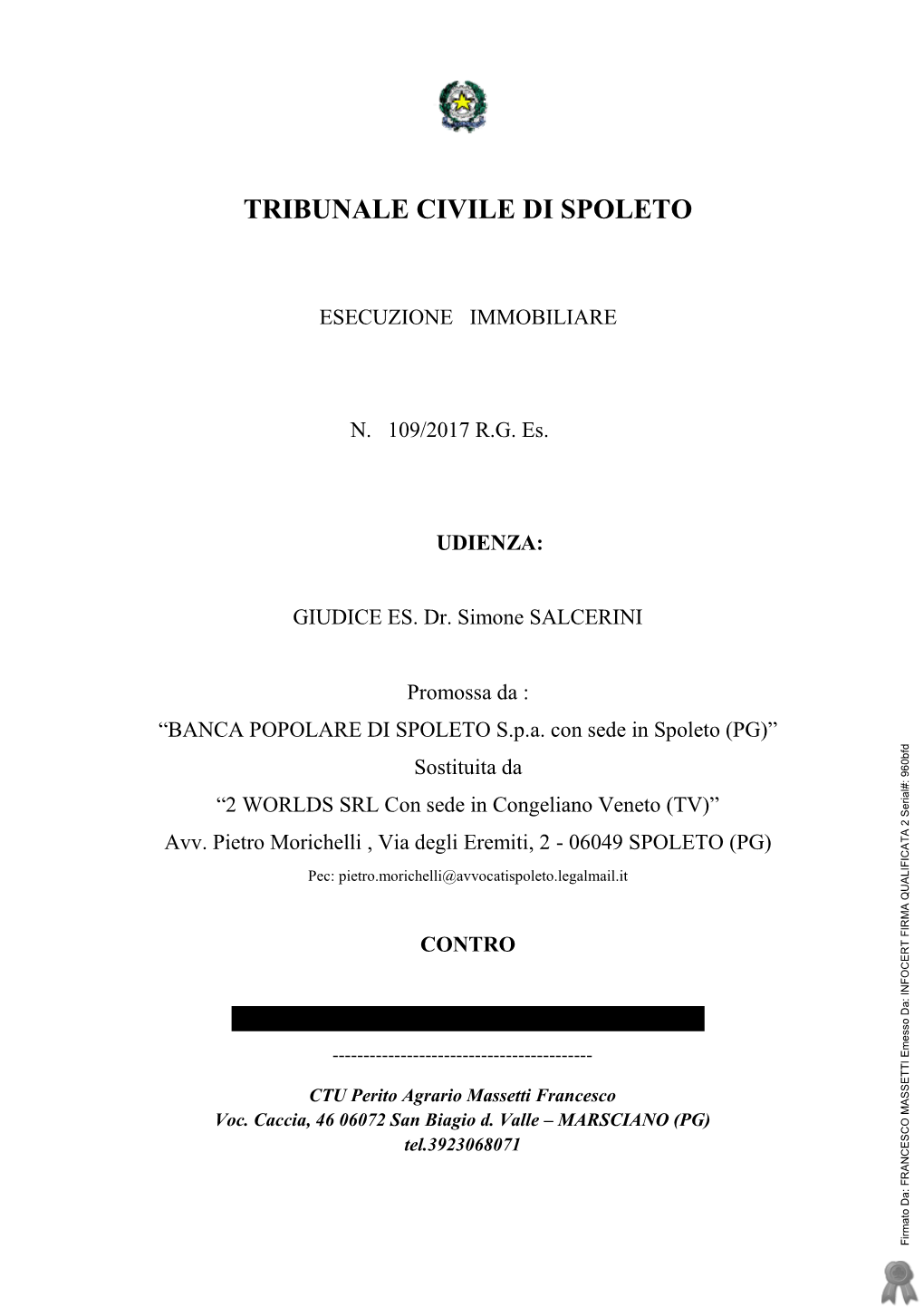 Tribunale Civile Di Spoleto