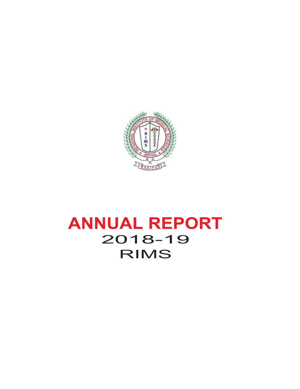 Annual Report 2018-19 Rims