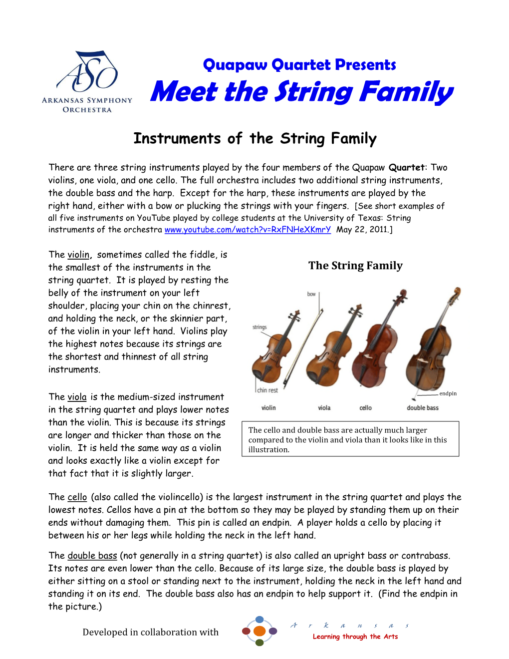 Meet the String Family