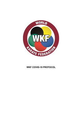 Wkf Covid-19 Protocol