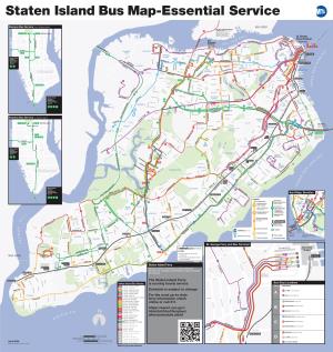 Staten Island Bus Map-Essential Service