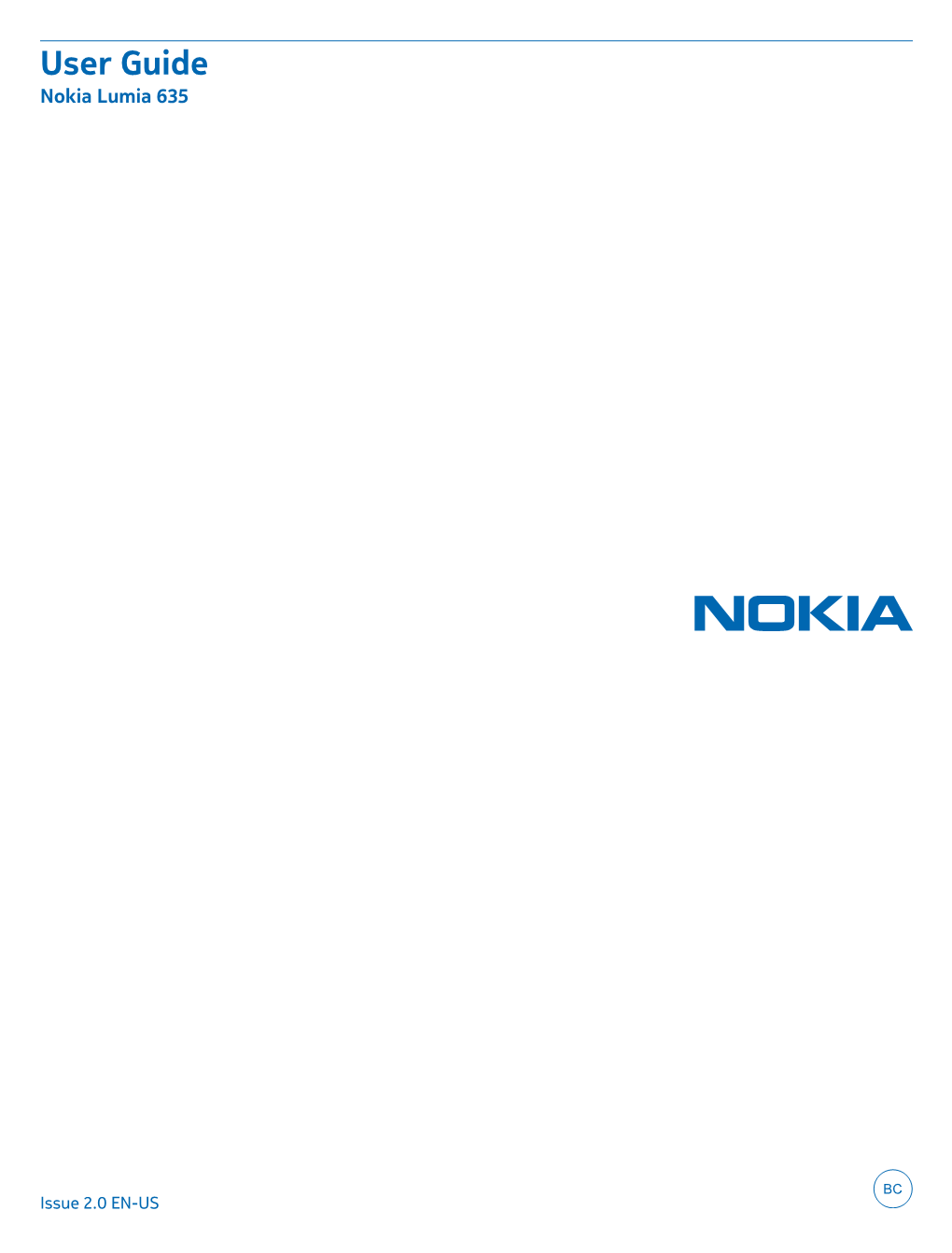 Nokia Lumia 635 User Guide