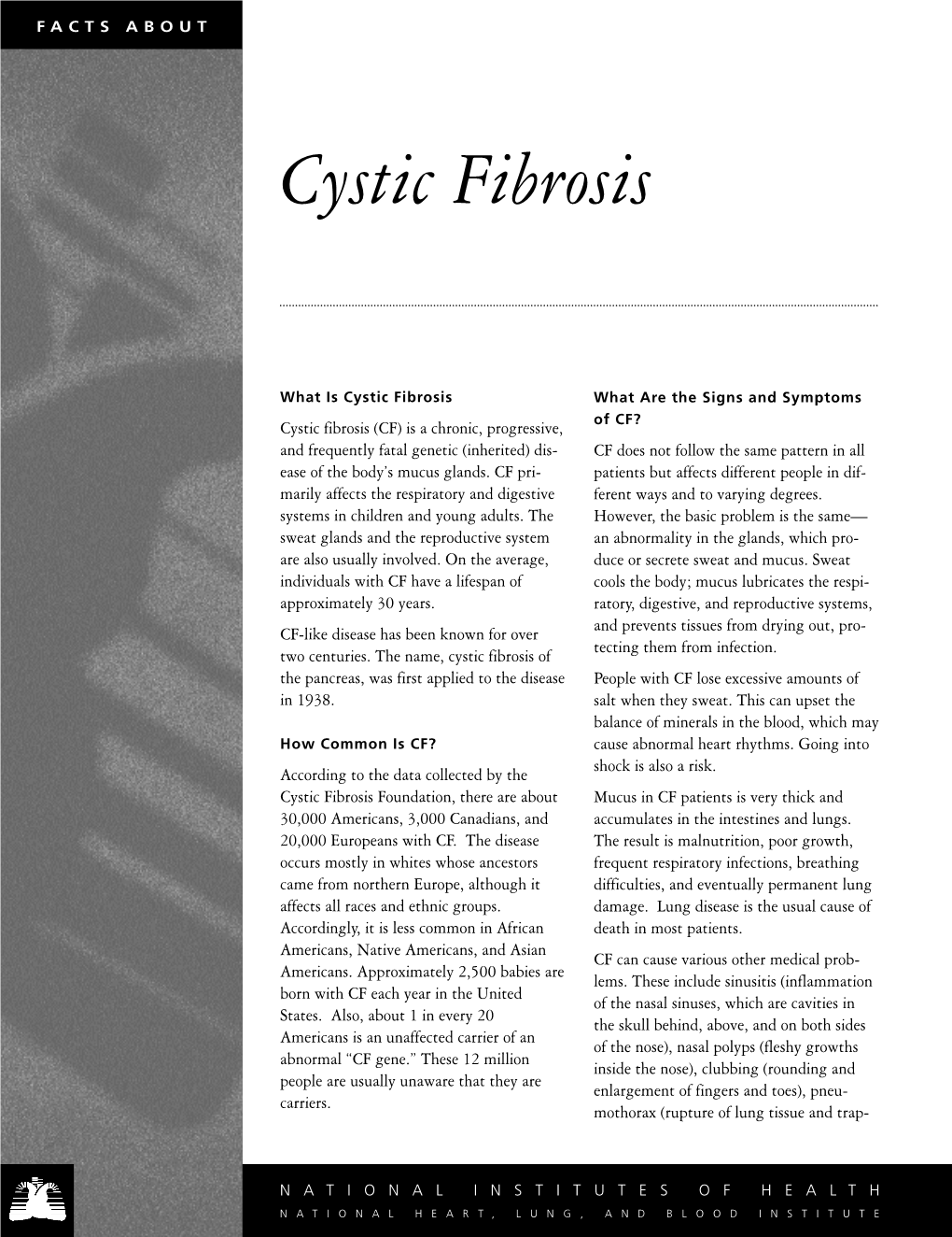 Cystic Fibrosis