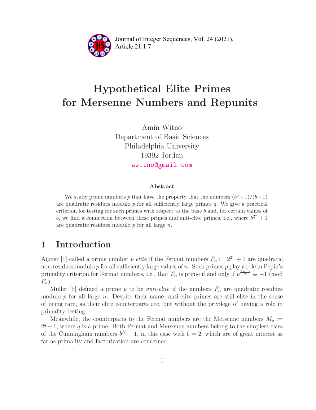 Hypothetical Elite Primes for Mersenne Numbers and Repunits