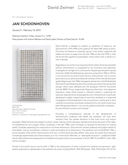 Jan Schoonhoven