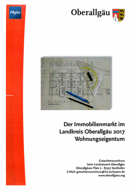 Marktbericht Für Wohnungseigentum Im Landkreis Oberallgäu