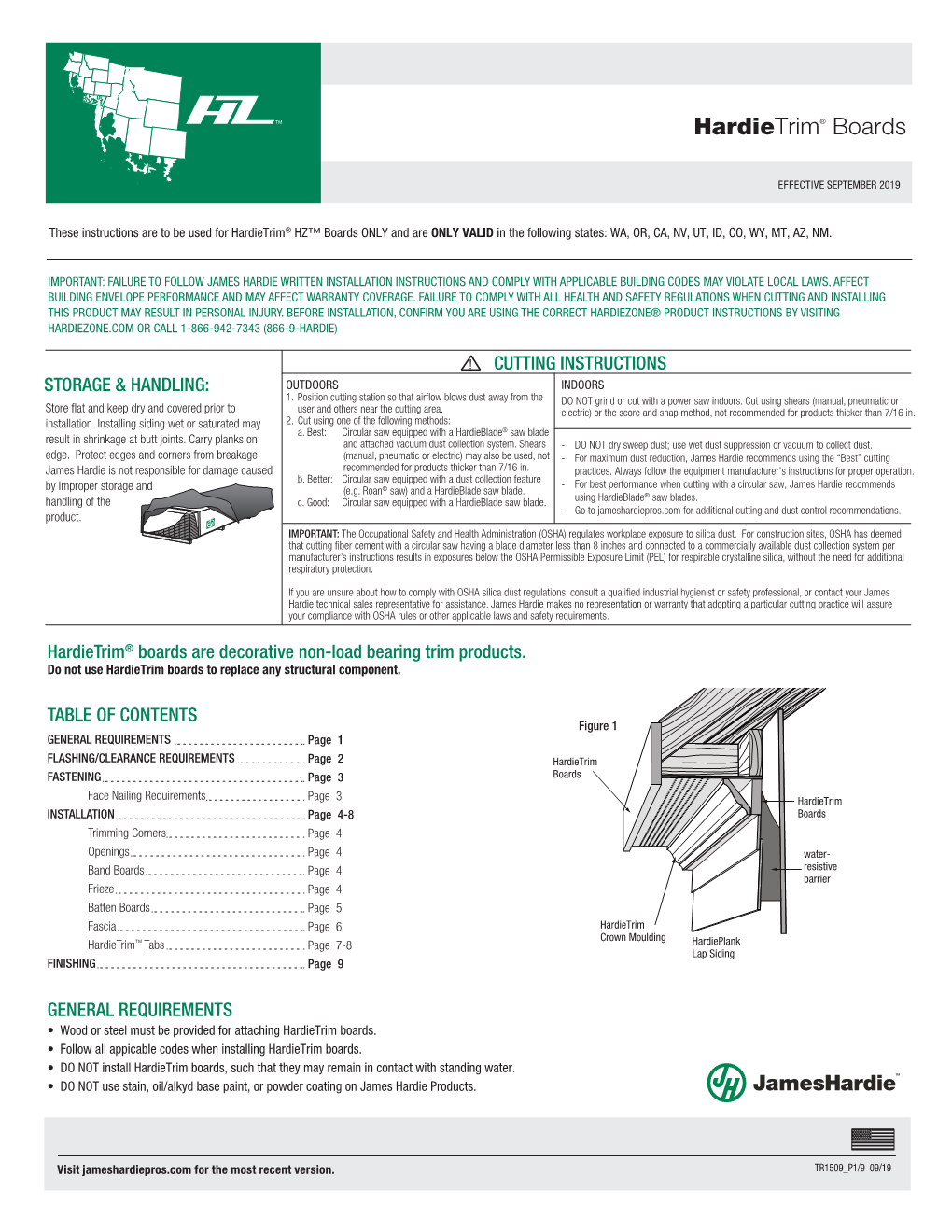 Hardietrim® Boards