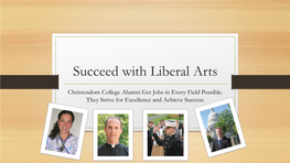 Succeed with Liberal Arts