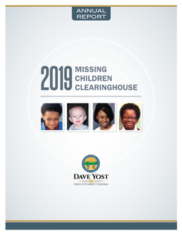 2019 Missing Children Clearinghouse Annual Report