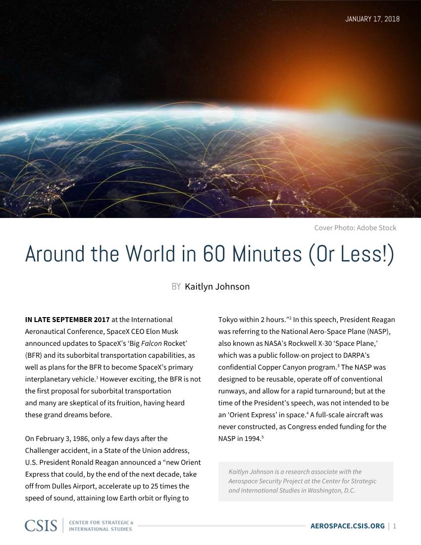 Around the World in 60 Minutes (Or Less!)
