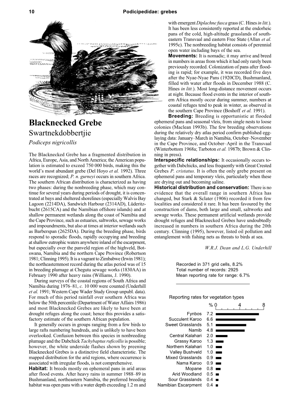 Blacknecked Grebe Colonies (Maclean 1993B)