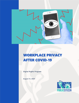 Workplace Privacy After Covid-19