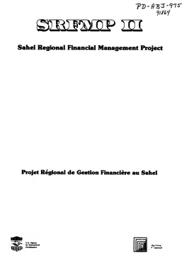 Sahel Regional Financial Management Project Projet
