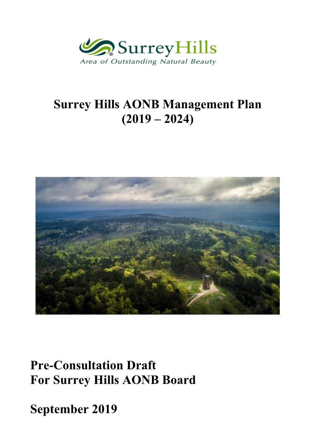 Aonbs and Their Statutory Management Plans