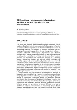 2006 Published of Articles Number 0 Ecology Evolution Speciation