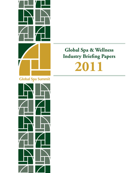 Global Spa & Wellness Industry Briefing Papers
