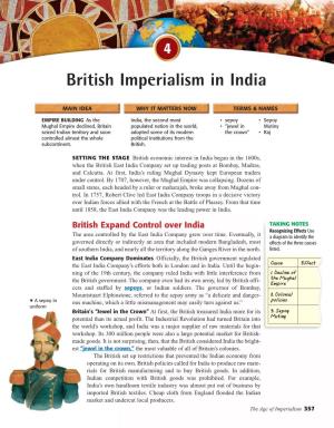 British Imperialism in India