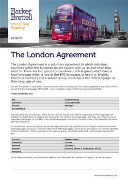 The London Agreement