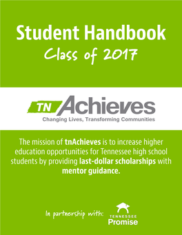 Student Handbook Class of 2017