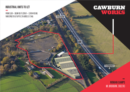 Cawburn from 3,539 – 30,984 Sq Ft (328.81 – 2,878.44 Sq M) Works Yard Space to Let up to 2.76 Acres (1.12 Ha) to Glasgow