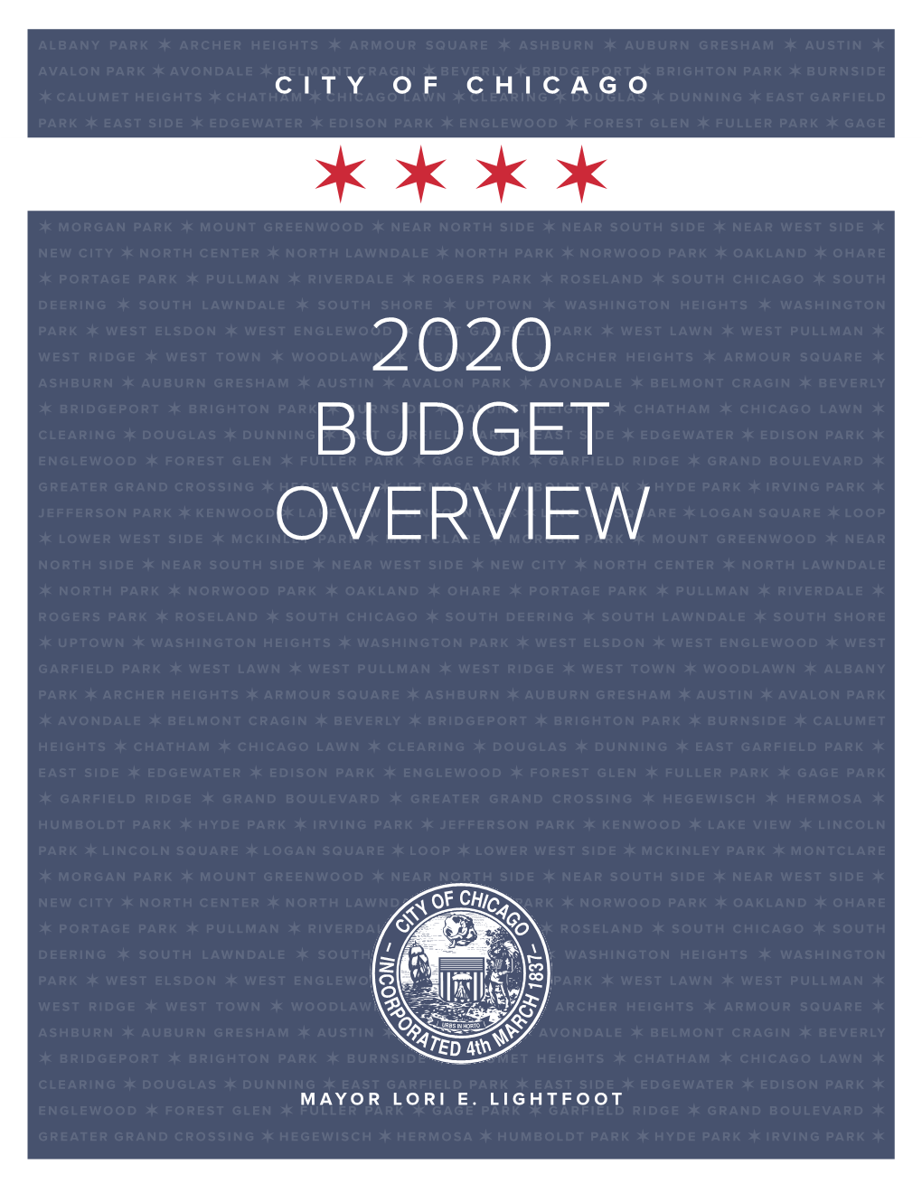 2020 Budget Overview