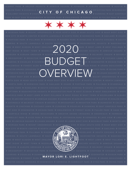 2020 Budget Overview