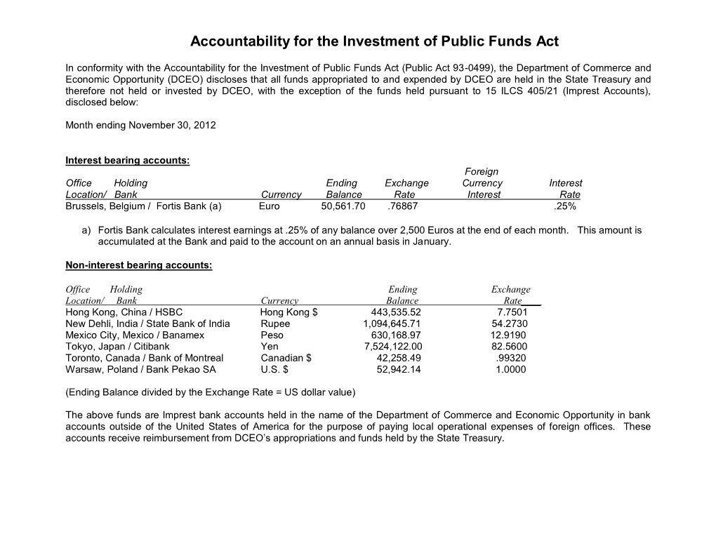 Accountability for the Investment of Public Funds Act