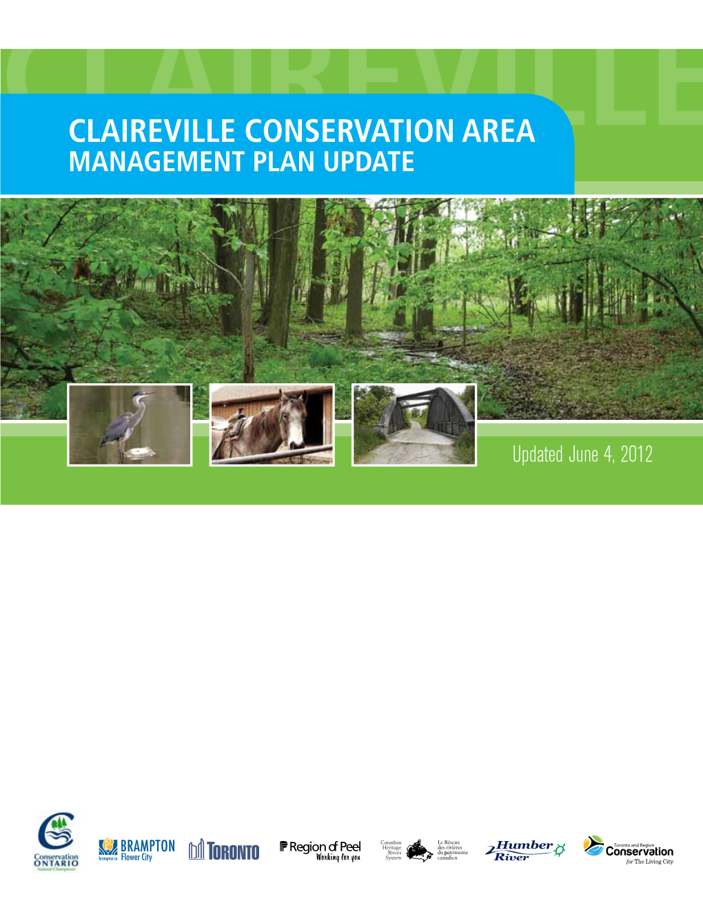 Claireville Conservation Area Management Plan Update