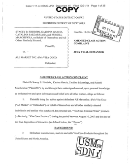 Case 1:11-Cv-05580-JPO D Ument 15 Filed 10/31/11 Page 1 of 36