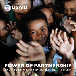 Power of Partnership: 50+ Years of USAID in the Philippines