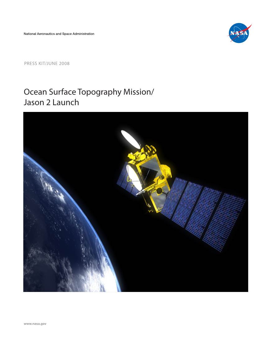 Ocean Surface Topography Mission/ Jason 2 Launch