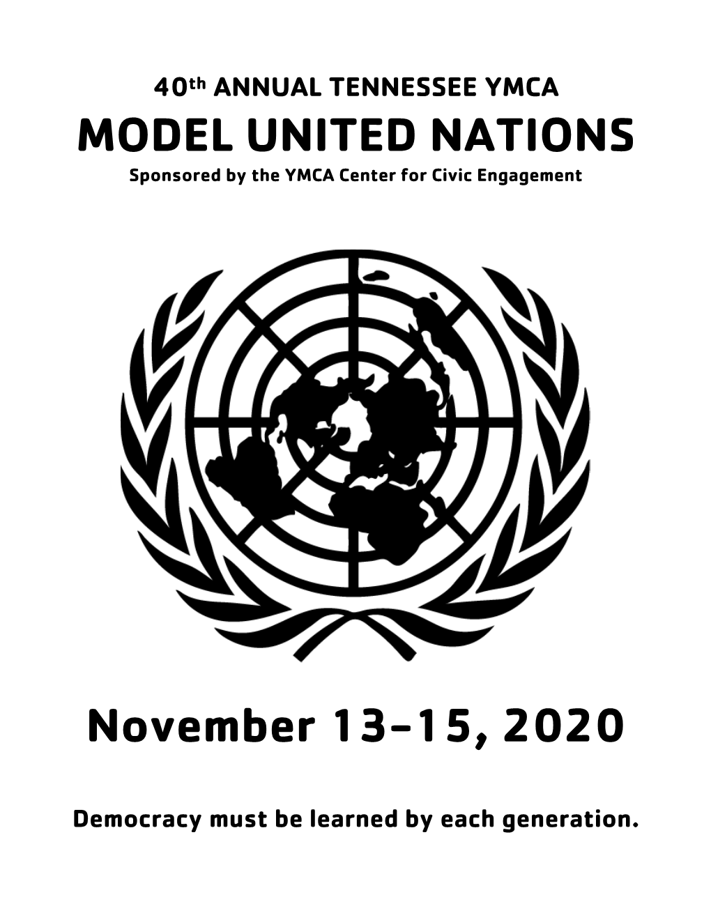 MODEL UNITED NATIONS November 13-15, 2020