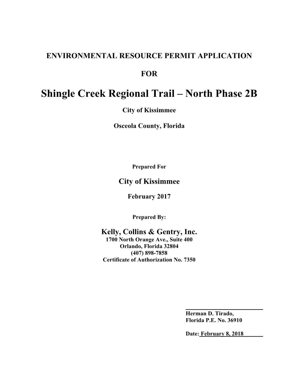 Shingle Creek Regional Trail – North Phase 2B