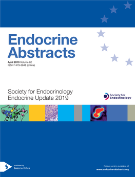 Endocrine Abstracts Vol 62