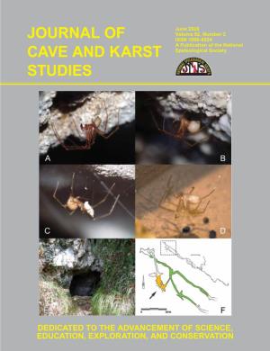 Journal of Cave and Karst Studies