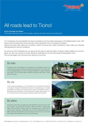 All Roads Lead to Ticino.Pdf