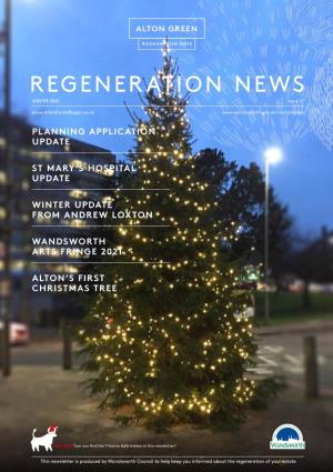 REGENERATION NEWS WINTER 2020 Issue 27
