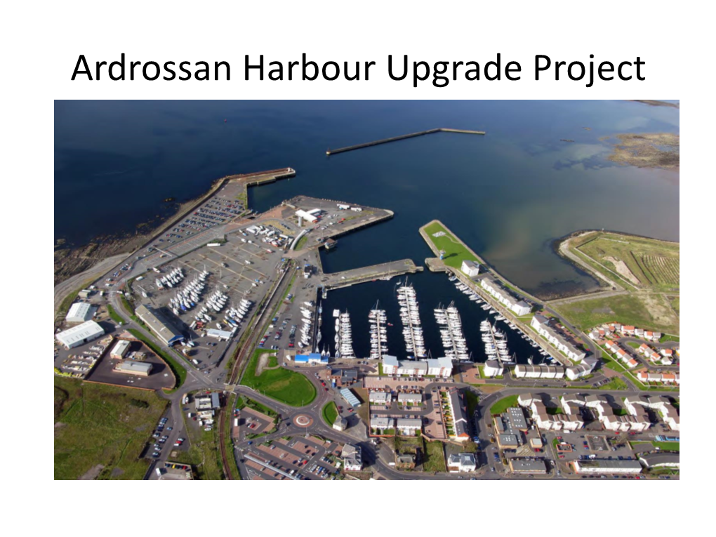 Ardrossan Harbour Upgrade Project Overview