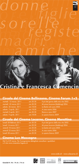 Cristina E Francesca Comencini