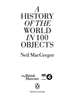 A History Ofthe World Objects