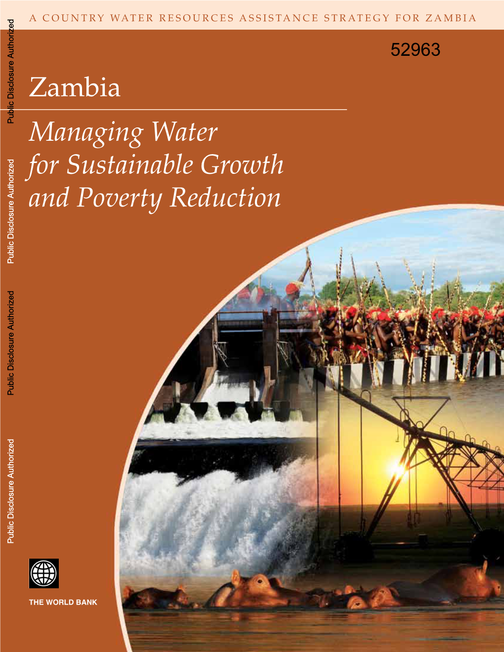 Zambia Managing Water for Sustainable Growth and Poverty Reduction