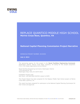 Replace Quantico Middle High School