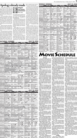 Movieschedule