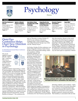 Psychology News