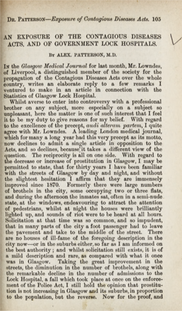 An Exposure of the Contagious Diseases Acts, and of Government Lock Hospitals