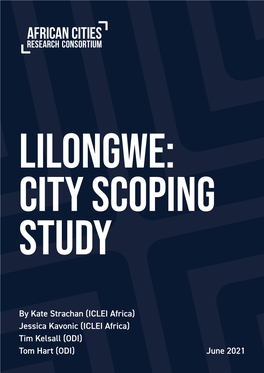 Lilongwe: City Scoping Study