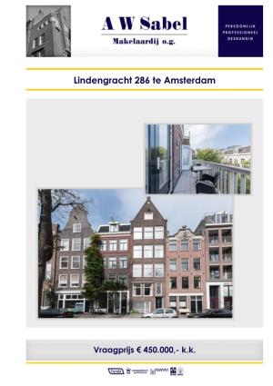 Lindengracht 286 Te Amsterdam