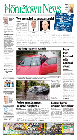 Page A1 the National of Local Waterways