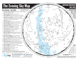 The Evening Sky Map S JULY 2020