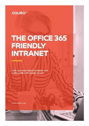 The Office 365 Friendly Intranet